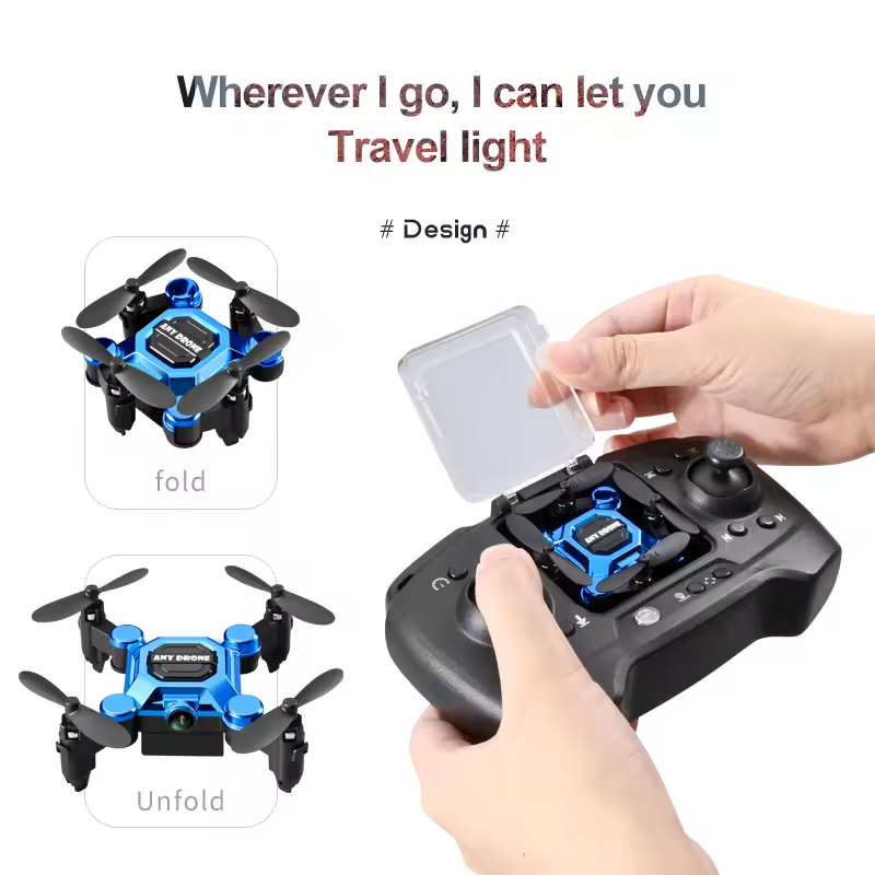 Новый мини-складной дрон K04 с – обзор и цена Drone Kit Tricopter